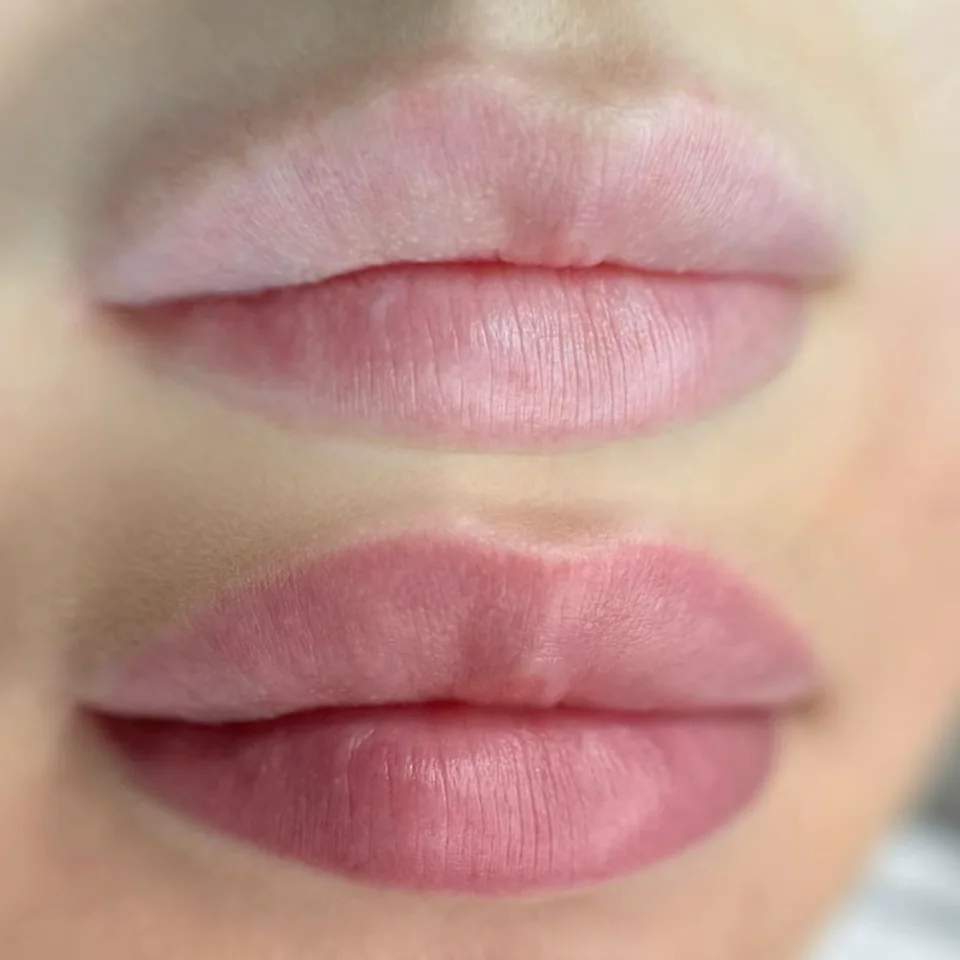 Работа по перманенту губ